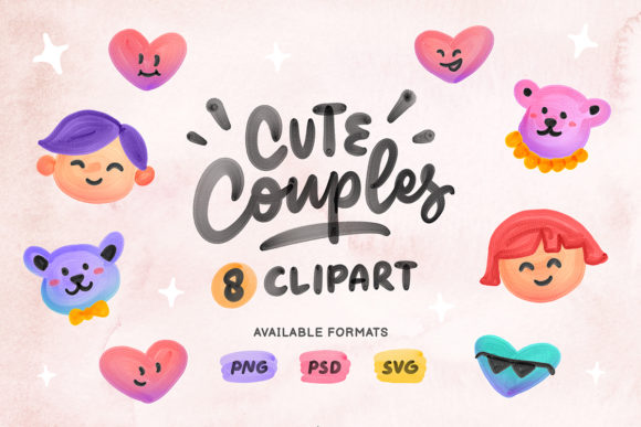 Adorable Watercolor Clipart for Creative Projects