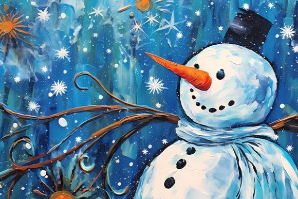 Capturing Winter Magic: The Art of Snowman Illustrations