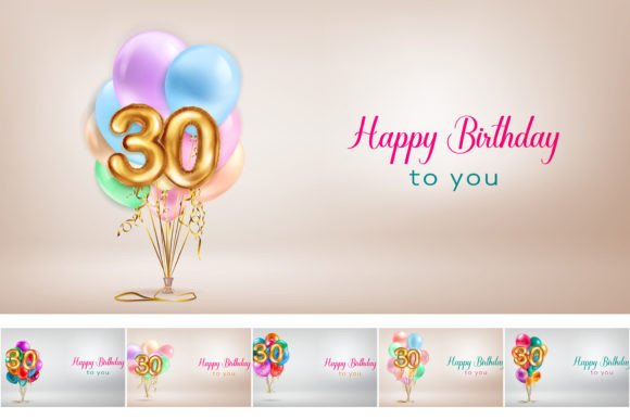 Celebrating the Big 3-0: Styling with Festive Illustrations