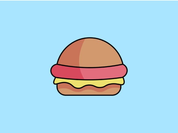Father Burger Illustrations: A Whimsical Asset for Modern Designers