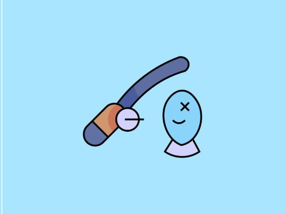 Father Fishing Rod Illustrations: A Design Asset for Every Project