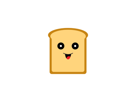 Kawaii Food Illustrations-013: A Design Asset with Character