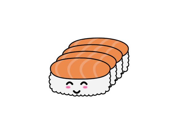 Kawaii Food Illustrations-019: A Feast for the Eyes in Design
