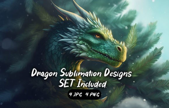 Unleashing Creative Fire: Using Sublimation Dragon Illustrations