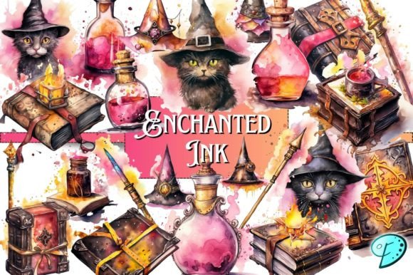 Unveiling Enchanted Ink Watercolor Illustrations for Creatives